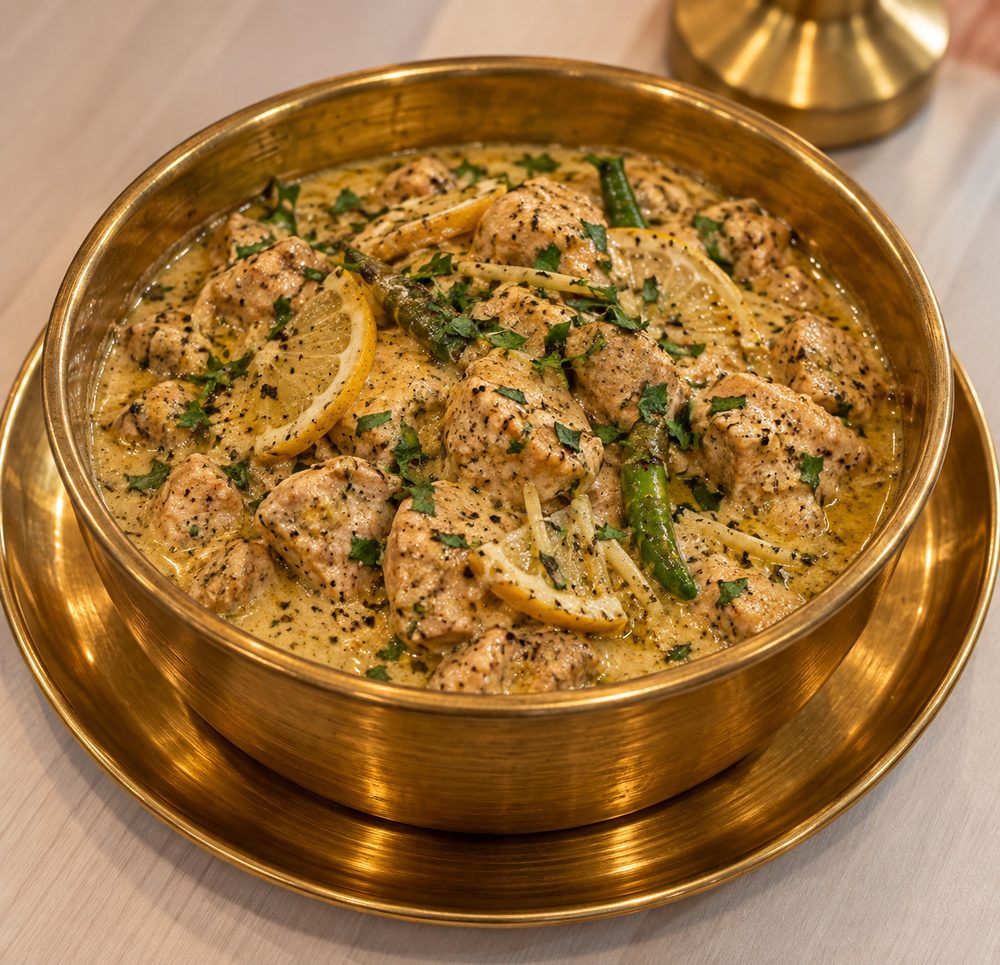 Chicken Lemon Handi