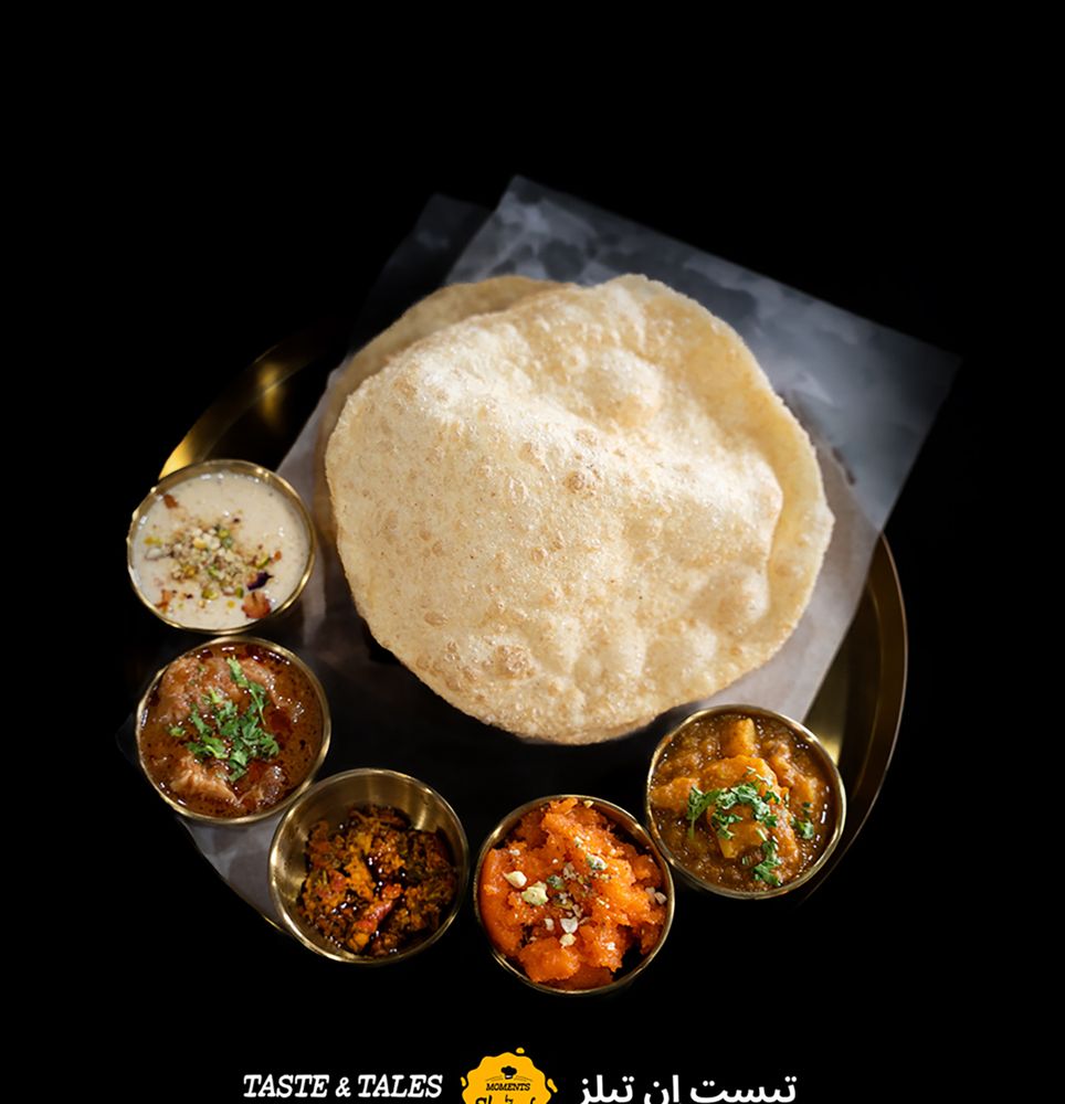 Halwa Poori Breakfast